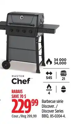 Canadian Tire Master Chef BBQ Discover Series offer