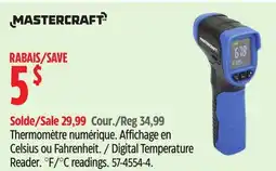 Canadian Tire Digital Temperature Reader offer