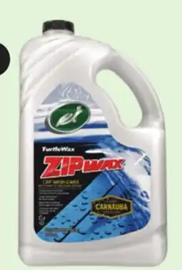 Canadian Tire Turtle Wax Zip Wax Car Wash offer