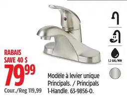 Canadian Tire Principals 1-Handle offer