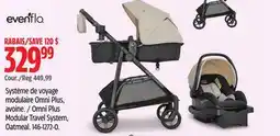 Canadian Tire Evenflo Omni Plus Modular Travel System, Oatmeal offer