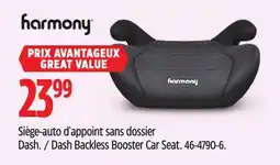 Canadian Tire Harmony Dash Backless Booster Car Seat offer