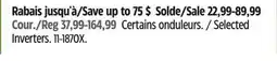 Canadian Tire Selected Inverters offer