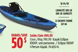 Canadian Tire Kayak Eclipse 100XP offer