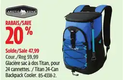 Canadian Tire Titan 24-Can Backpack Cooler offer