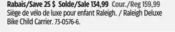 Canadian Tire Raleigh Deluxe Bike Child Carrier offer