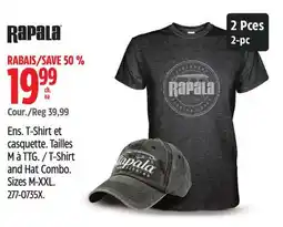 Canadian Tire Rapala T-Shirt and Hat Combo offer