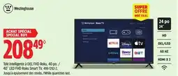Canadian Tire 40˝ LED FHD Roku Smart TV offer