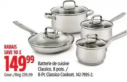 Canadian Tire Lagostina 8-Pc Classico Cookset offer