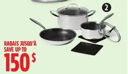 Canadian Tire Heritage The Rock 7-Pc Hybrid Clad Ceramic Cookset offer
