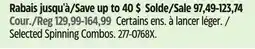 Canadian Tire Selected Spinning Combos offer