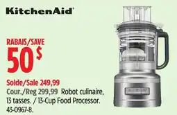 Canadian Tire 13-Cup Food Processor offer