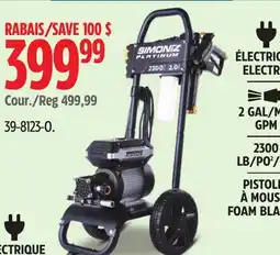 Canadian Tire SIMONIZ PLATINUM pressure washer offer