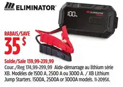 Canadian Tire XB Lithium Jump Starters offer