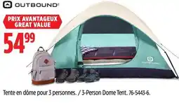 Canadian Tire Outbound Dome Tent offer