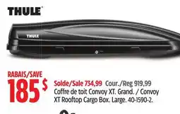 Canadian Tire Convoy XT Rooftop Cargo Box offer