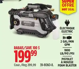 Canadian Tire SIMONIZ ELECTRIC FOAM BLASTER offer