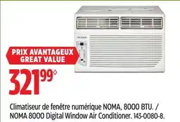 Canadian Tire NOMA 8000 Digital Window Air Conditioner offer