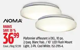 Canadian Tire 10˝ LED Flush Mount Light offer