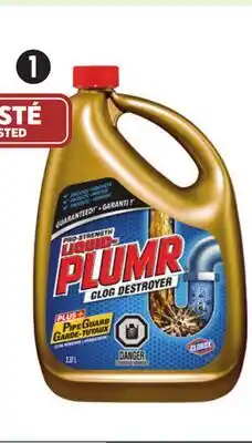 Canadian Tire Liquid Plumr Professional Strength offer