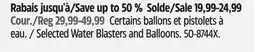 Canadian Tire Selected Water Blasters and Balloons offer