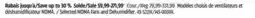 Canadian Tire Selected NOMA Fans and Dehumidifier offer
