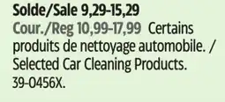 Canadian Tire Selected Car Cleaning Products offer