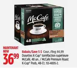 Canadian Tire McCafe Premium Roast K-Cup Pods offer