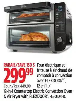 Canadian Tire 12—in-1 Countertop Electric Convection Oven & Air Fryer with FLEXDOOR offer