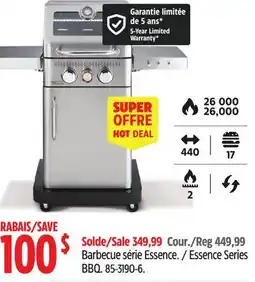 Canadian Tire Essence Series BBQ offer