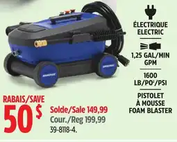 Canadian Tire SIMONIZ ELECTRIC FOAM BLASTER offer
