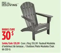 Canadian Tire Outdoor/Patio Muskoka Chair offer