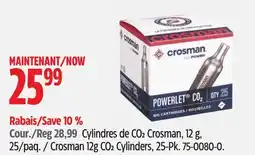 Canadian Tire Cylindres de CO2 Crosman, 12g offer
