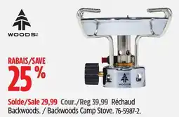 Canadian Tire Backwoods Camp Stove offer