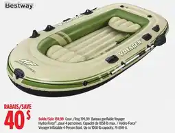 Canadian Tire Bestway Hydro-Force Voyager Inflatable 4-Person Boat offer