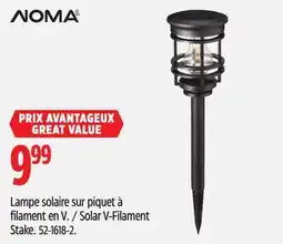 Canadian Tire NOMA Solar V-Filament Stake offer