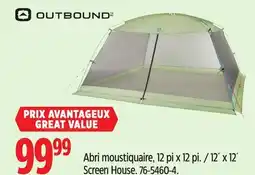 Canadian Tire Outbound 12´ x 12´ Screen House offer
