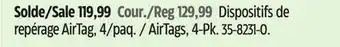 Canadian Tire AirTags, 4-Pk offer