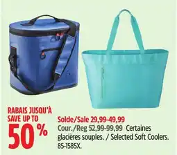 Canadian Tire Selected Soft Coolers offer