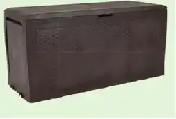 Canadian Tire Keter Rattan-Style Deck Box, 71-Gal offer