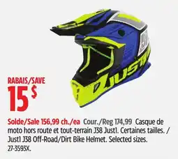 Canadian Tire Just1 J38 Off-Road/Dirt Bike Helmet offer