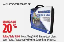 Canadian Tire Automotive Folding Cargo Bag offer