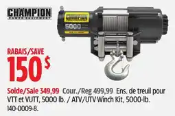Canadian Tire Champion ATV/UTV Winch Kit offer
