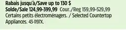 Canadian Tire Breville Selected Countertop Appliances offer
