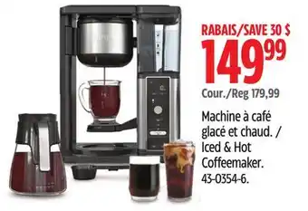Canadian Tire Iced & Hot Coffeemaker offer