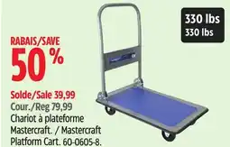 Canadian Tire Mastercraft Platform Cart offer