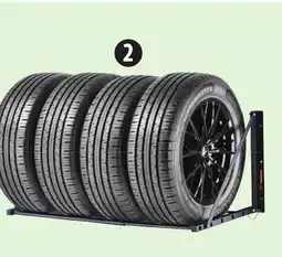 Canadian Tire Foldable Tire Rack. Holds 4 tires with a max diameter of 30˝ per tire offer