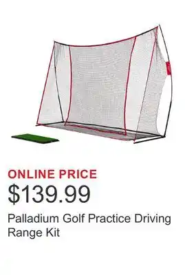Costco Palladium Golf Practice Driving Range Kit offer