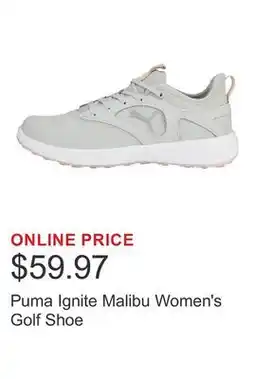 Costco Puma Ignite Malibu Women's Golf Shoe offer