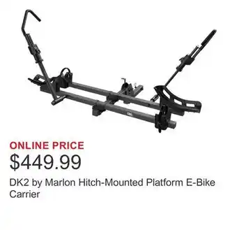 Costco DK2 by Marlon Hitch-Mounted Platform E-Bike Carrier offer